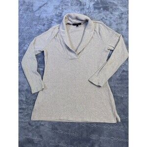 Women's White House Black Market Beige Sweater Medium | Classic Style